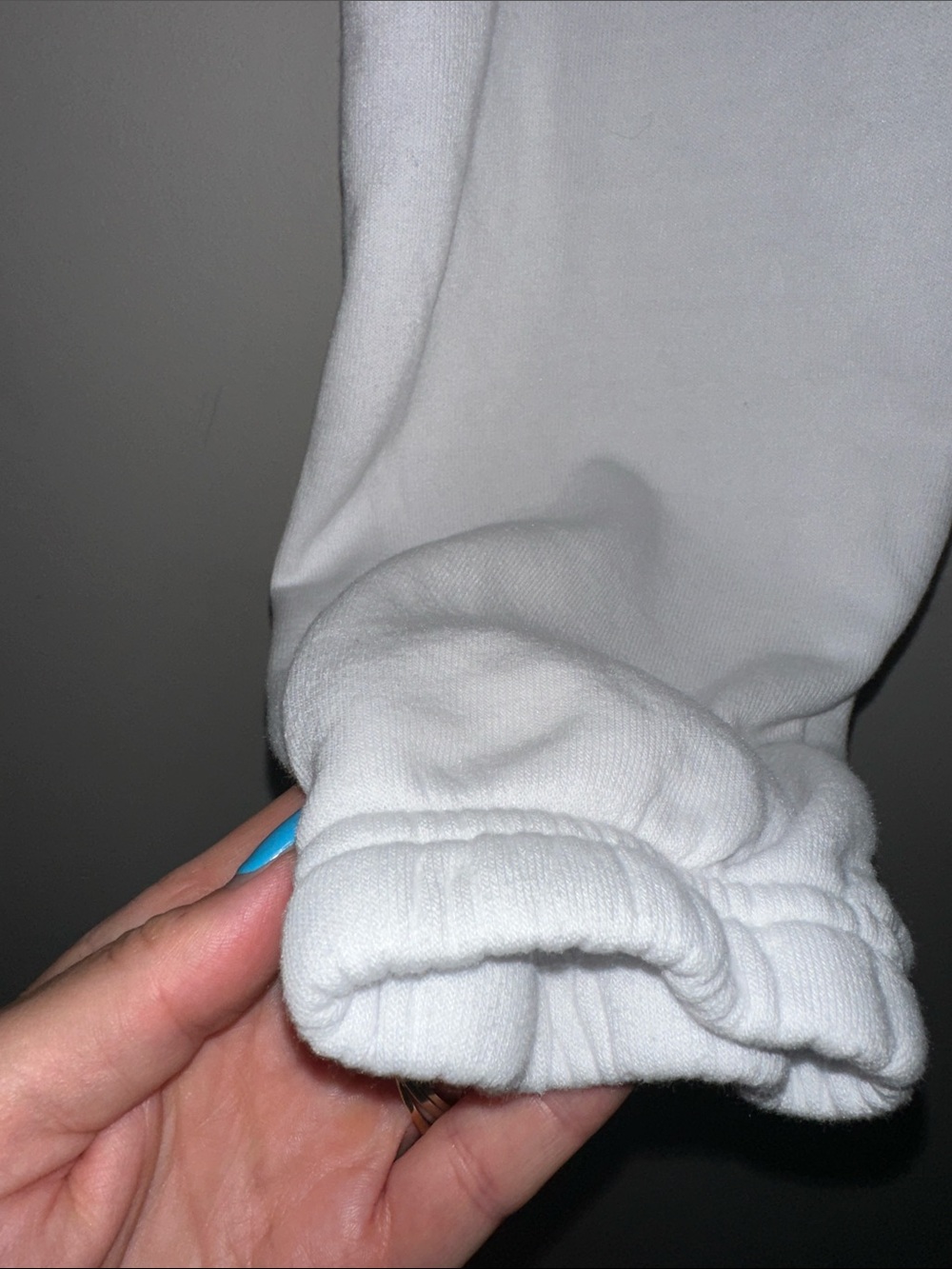 EUC! Aviator Nation White Sweatpants w/ Multicolor Logo - Picture 4 of 6